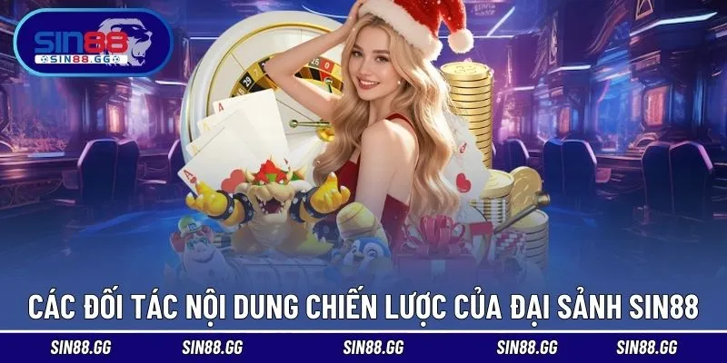 Các đối tác cung cấp dịch vụ, sản phẩm cho SIN88