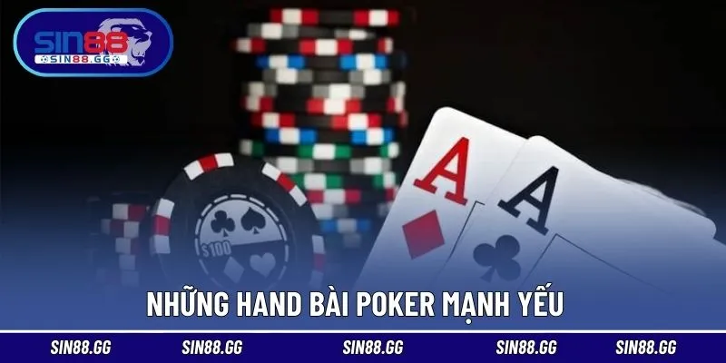 Ghi nhớ thứ tự các hand bài trong poker SIN88