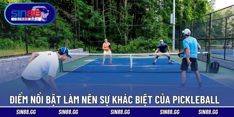 Những yếu tố làm nên sức hút của bộ môn pickleball
